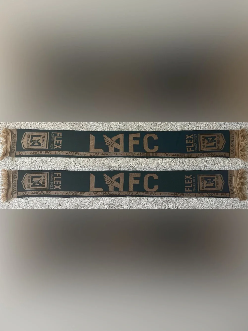 LAFC Los Angeles Football Club Flex Soccer Scarf
